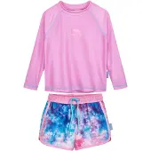 Playshoes UV-skydd marinblå / ljusblå / ljuslila / vit