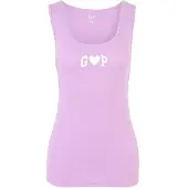 Gap Tall Topp plommon / vit