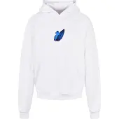 Mister tee Le Papillon Heavy Oversize Tröja Med Huva