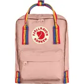 Fjällräven Kånken Rainbow Mini Chalk Rose-rainbow