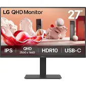 LG 27BA65QB-B LED-skärm EEK E (A - G) 68.6 cm (27 tum) 16:9 5 ms HDMI IPS LED