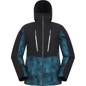 Mountain Warehouse Mens Infinite Extreme Vattentät Skidjacka (Petrol)