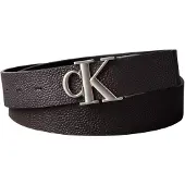 Calvin Klein Reversible Leather Monogram Logo Belt