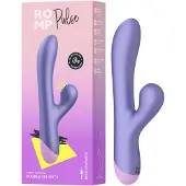 ROMP Pulse - G-punktvibrator med lufttryck klitorisstimulering - lila