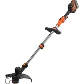 Black & Decker Elektrisk grästrimmer BLACK+DECKER - BCSTE636L1-QW - 36V - 33cm - Med 36V-batteri - vridbart huvud - teleskophandtag