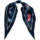 Ralph Lauren Scarf ecru / marinblå / royalblå / röd