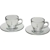 Bialetti Cappuccino kopp i glas, 2 st. à 165 ml