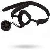 Calexotics Scandal Silikon Stopper Gag - Svart - Svart