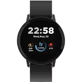 Canyon SW-63 - 42 mm - smart klocka med rem - silikon - display 1.3 - 512 KB - Bluetooth - 35 g - svart