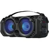 Rebeltec SoundBox 460 - Boombox-högtalare - för bärbar användning - trådlös - Bluetooth - Appkontrollerad - 40 Watt - 2-vägs