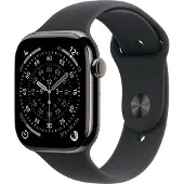 Apple Watch Series 11 46mm 5G Skiffer Titanium (Svart Gummiband M/L)