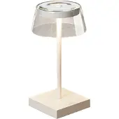 Gnosjö Konstsmide 7816-250 Scilla weiss LED-utomhusbordslampa 2.5 W Varmvit Vit