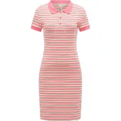 Ragwear Klänning 'Colaro' grön / rosa / vit