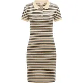 Ragwear Klänning 'Colaro' sand / svart / vit
