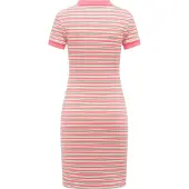 Ragwear Klänning 'Colaro' grön / rosa / vit