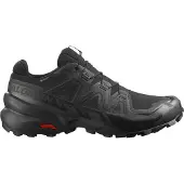 Salomon - Trailskor - Speedcross 6 Gtx Black/Black/Phantom för UnisexUll - Storlek 42 2/3 - Svart