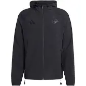 Adidas Real Madrid Windbreaker Vis Tech Travel - Svart - , storlek Large