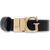 GUESS Bälte 'Leona' antracit / svart
