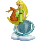 Plastoy Prinz Little Prince &amp; Fox On The Moon-figur 8 Cm
