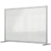 Nobo Premium Plus Genomskinlig Akryl Skyddande Bordsskärm Utbyggbart System 1400x1000mm, Grå, Transparent, 1400 mm, 1000 mm, 400 mm, 6,7 kg