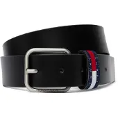 Tommy Hilfiger Tommy Jeans Ryan Logo Keeper Leather Belt