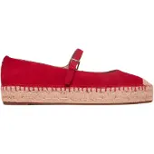 Ralph Lauren Espadrill 'LUIZE' röd