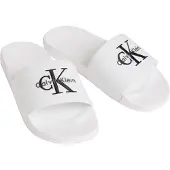 Calvin Klein Canvas Contoured Logo Sliders