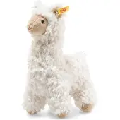 Steiff Leandro Llama, Lyxig Llama Gosedjur, Llama Leksaker, Mjuk Llama för Barn