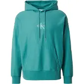 Calvin Klein Jeans Sweatshirt petrol / vit