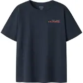 Name it T-shirt 'NKMFELIX' marinblå / ljusblå / ljusröd / vit