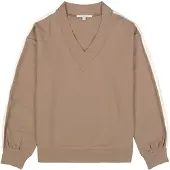 Garcia Sweatshirt karamell / vit
