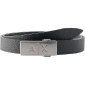 Armani Exchange Bälte svart / silver