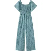 Mango KIDS Overall 'Soles' marinblå / jade / vit