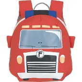Lassig Backpack Tiny Drivers Fire Engine