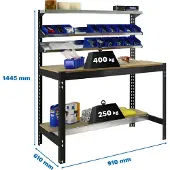 Simonwork (bancos De Trabajo) Bt1 Arbetsbänk 1445x910x610 Mm