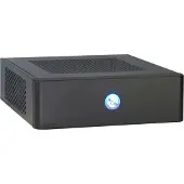 Inter-Tech ITX-601 Desktop Datorchassi Svart med ventilationshål