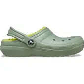 Crocs Classic Fodrad Termoplast Barn Mossklossar