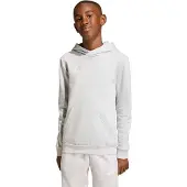Adidas Luvtröja Entrada 26 - Grå/Vit Barn, storlek 140 cm