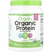 Orgain , Ekologiskt Proteinpulver, växtbaserat, naturligt osötat, 0,72 kg (720 g)