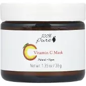 MayBeauty 100% Ren, Vitamin C Mask, 38G(1.35Oz) black