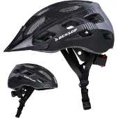 Dunlop Cykelhjälm med LED 55-58cm