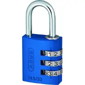 ABUS ABVS46614 Hänglås 31.5 mm Blå Kombination