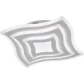 FISCHER&HONSEL GMBH LED taklampa Gorden, dimbar, Vitt / opal, Vardagsrum / matsal, Metall, Modern, LED-taklampa