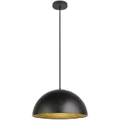 SLV Hänglampa Forchini M, dimbar, Svart, Vardagsrum / matsal, Metall, Modern, Pendellampa