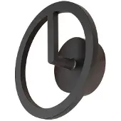 SLV Vägglampa , Svart, Terrass, Aluminium