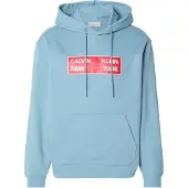 Calvin Klein Jeans Sweatshirt pastellblå / röd / vit