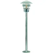 Nordlux Pollare uthomus VEJERS, Aluminium / grå / zink, Metall, Utomhuslampa