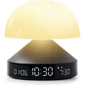 Lexon väckarklocka lampa MINA SUNRISE Gunmetall