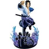 Banpresto Naruto Shippuden Vibrerande Stjärnor Sasuke Uchiha Specialutgåva Figur 20 Cm