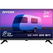 Dyon LED-TV 60 cm 24 tum EEK E (A - G) Svart